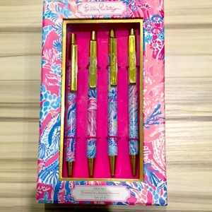 0080 NWT - Lilly Pulitzer 4 pen set
